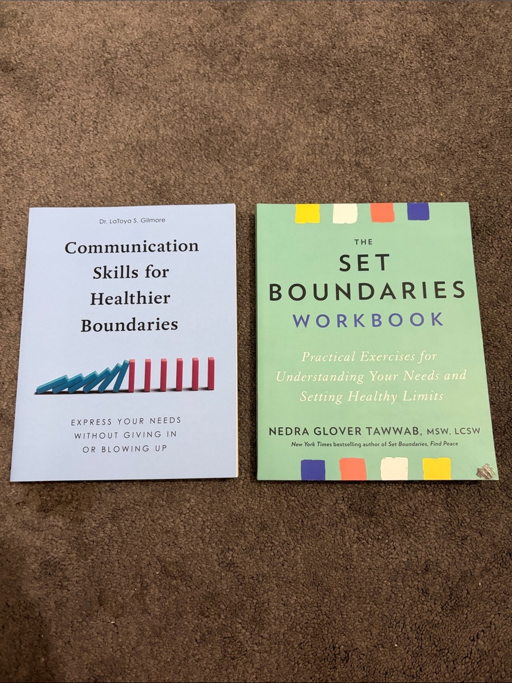 Communication Skills Book & Set Boundaries Workbook